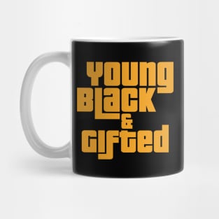 Young Black & Gifted African Pride Black History Mug